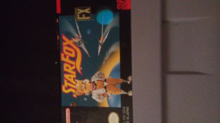 Super nintendo #STARFOX#
