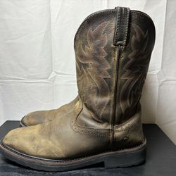 Wolverine Boots Size 12EW Extra Wide Work Western Leather