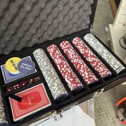 Poker Set 500pc 11.5 Grams