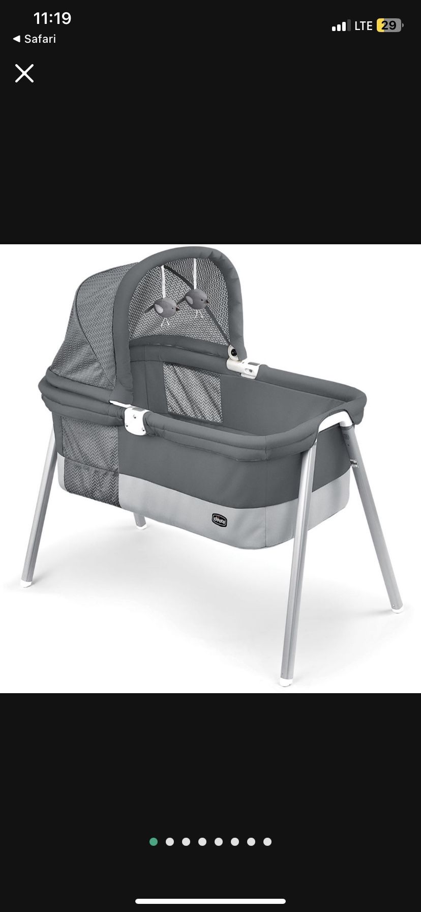Chicco LullaGo Deluxe Portable Bassinet