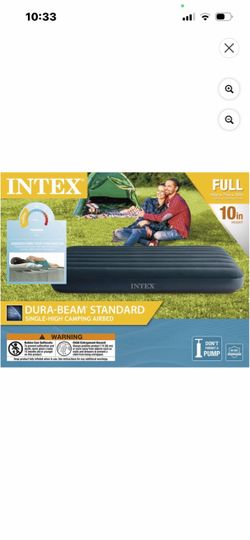 Camping air bed , full , new