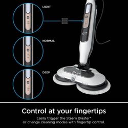 Shark Steam & Scrub with Steam Blaster Technology All-in-One Hard Floor Steam Mop with 3 Steam Modes & LED Headlights S8201