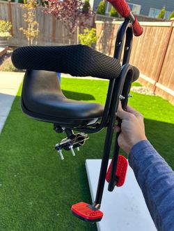 Front-Mount Child Bike Seat with Footrests