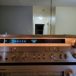Vintage Pioneer SX-3700 Stereo Receiver With Free Speaker