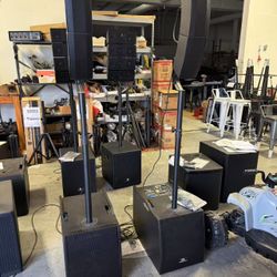 Bluetooth PRORECK Club 3200 |PA Speaker System Combo Set