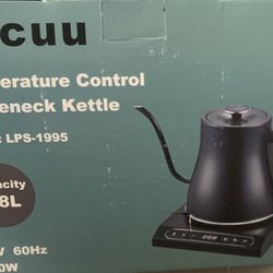 Jocuu Gooseneck Electric Pour Over Kettle with Temperature Control