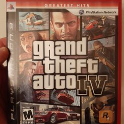 Grand Theft Auto IV 4 Sony PlayStation 3 Greatest Hits PS3 Game