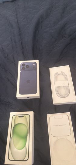 iPhone 17 Box for 40$ and the iPhone 15 box is 35