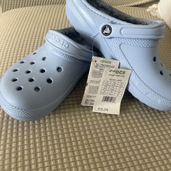 Light Blue Crocs 