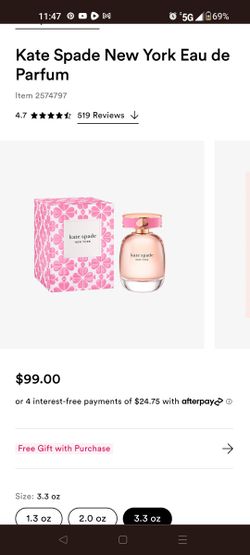 Kate Spade Perfume 