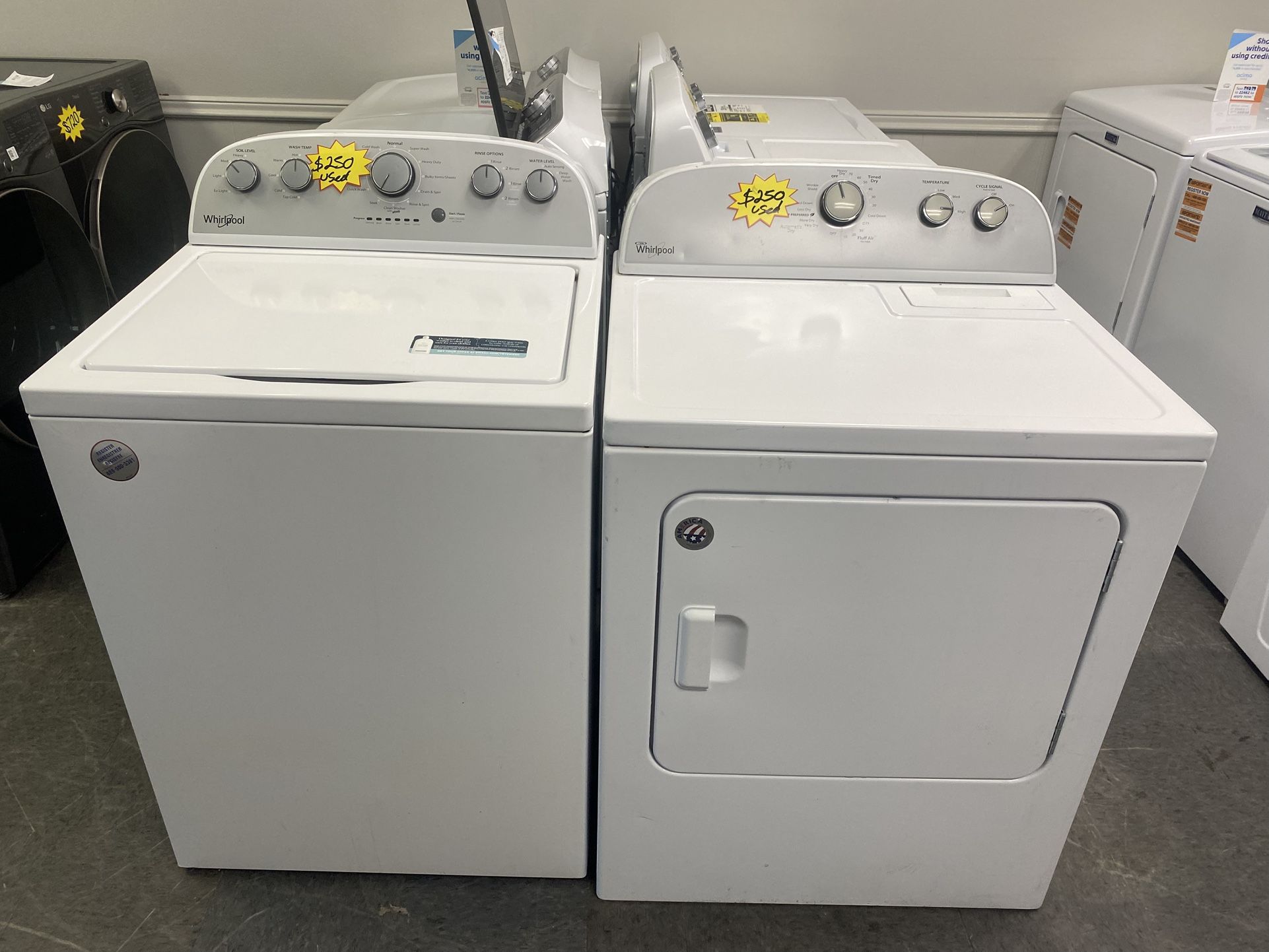 Washer And Dryer