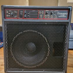 Peavey Combo 115 Bass Amp Made In The USA 1990's 