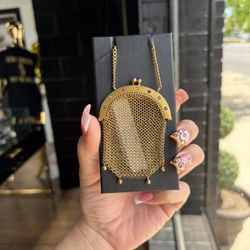 14K Día./Ruby/Sapp. Mesh Bag