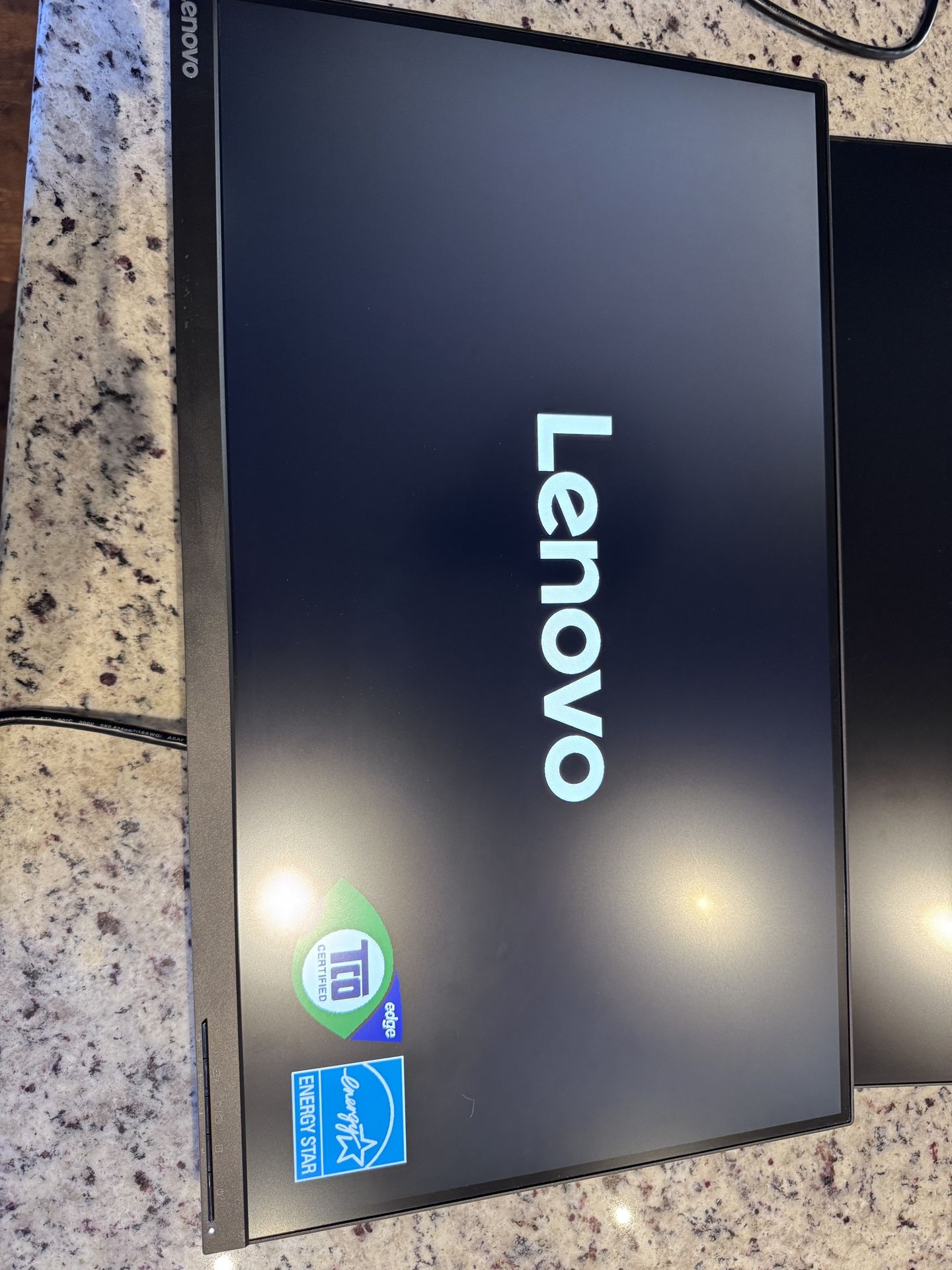 Two Lenovo Monitors L27q-30
