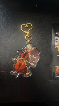 Undertale symphony keychain