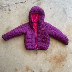 The North Face Size 2T Reversible Hooded Snow Jacket