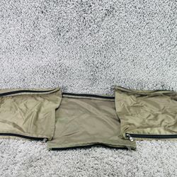 Zippered Bag Pouches Organizer 3 Pack Bundle Set Green Luggage Organizer 14"