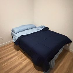Full size bed plus frame