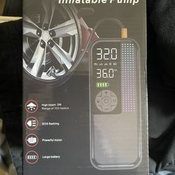 Wireless Inflatable Pump: Portable Air Compressor