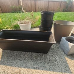 Modern & Designer Plant Pots – Indoor/Outdoor – Bundle Deal!