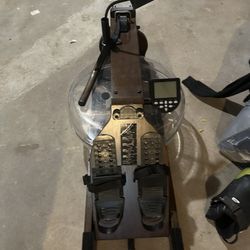 Wood Water Rower - Best Workout ! 