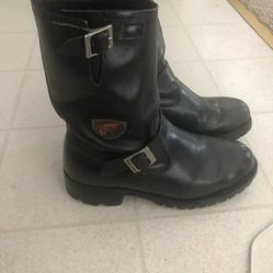 Red Wing Motorcyle Boots Size 8