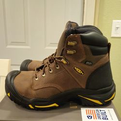 Keen Utility Mt. Vernon 6" Waterproof Soft Toe 1014600 Men's Size 9.5 EE