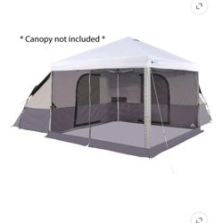 Ozark Trail 8-Person Tent Accessory with Screen Porch for 10 ft x 10 ft Canopy