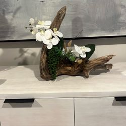 Gorgeous Natural Thick Branch & Orchid Arrangement