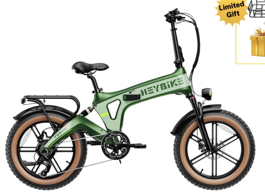 Heybike Tyson Foldable Ebike 28MPH 