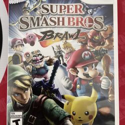 Nintendo Wii Game Lot - Super Smash Bros, Spectrobes, Toy Story