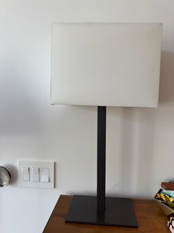 CB2 table lamp