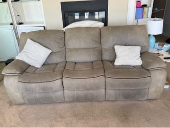 3 seat couch triple recline!