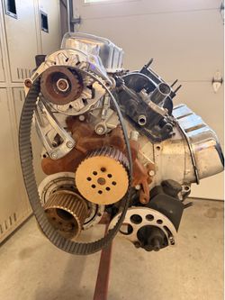 454 engine and trans, with new carb- distributor