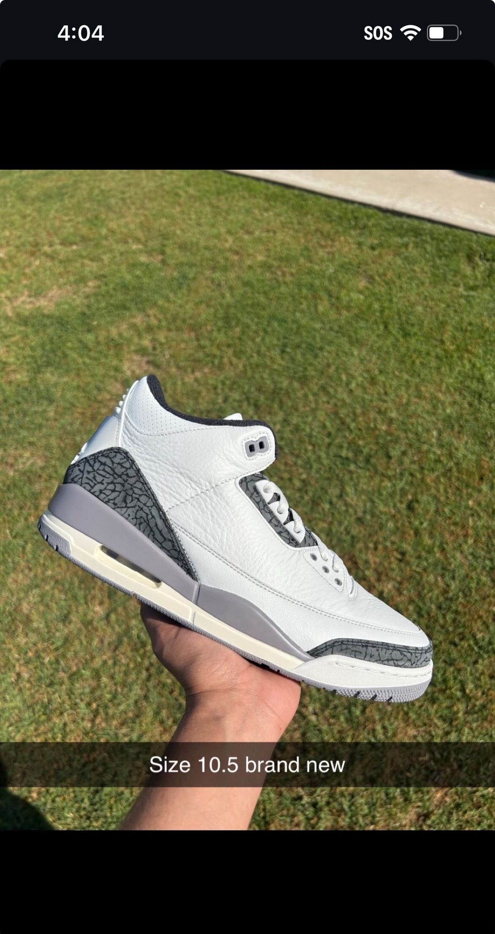 Jordan 3 Grey