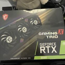 MSI GeForce RTX 3080 GAMING TRIO 10GB GDDR6X Graphics Card
