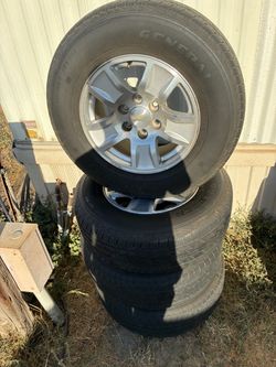 Chevy wheels and tires