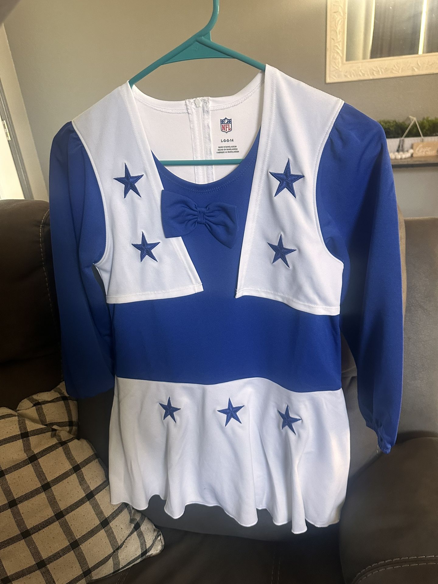Girls Dallas Cowboys Cheer Outfit