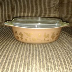 Pyrex Early American Casserole Dish