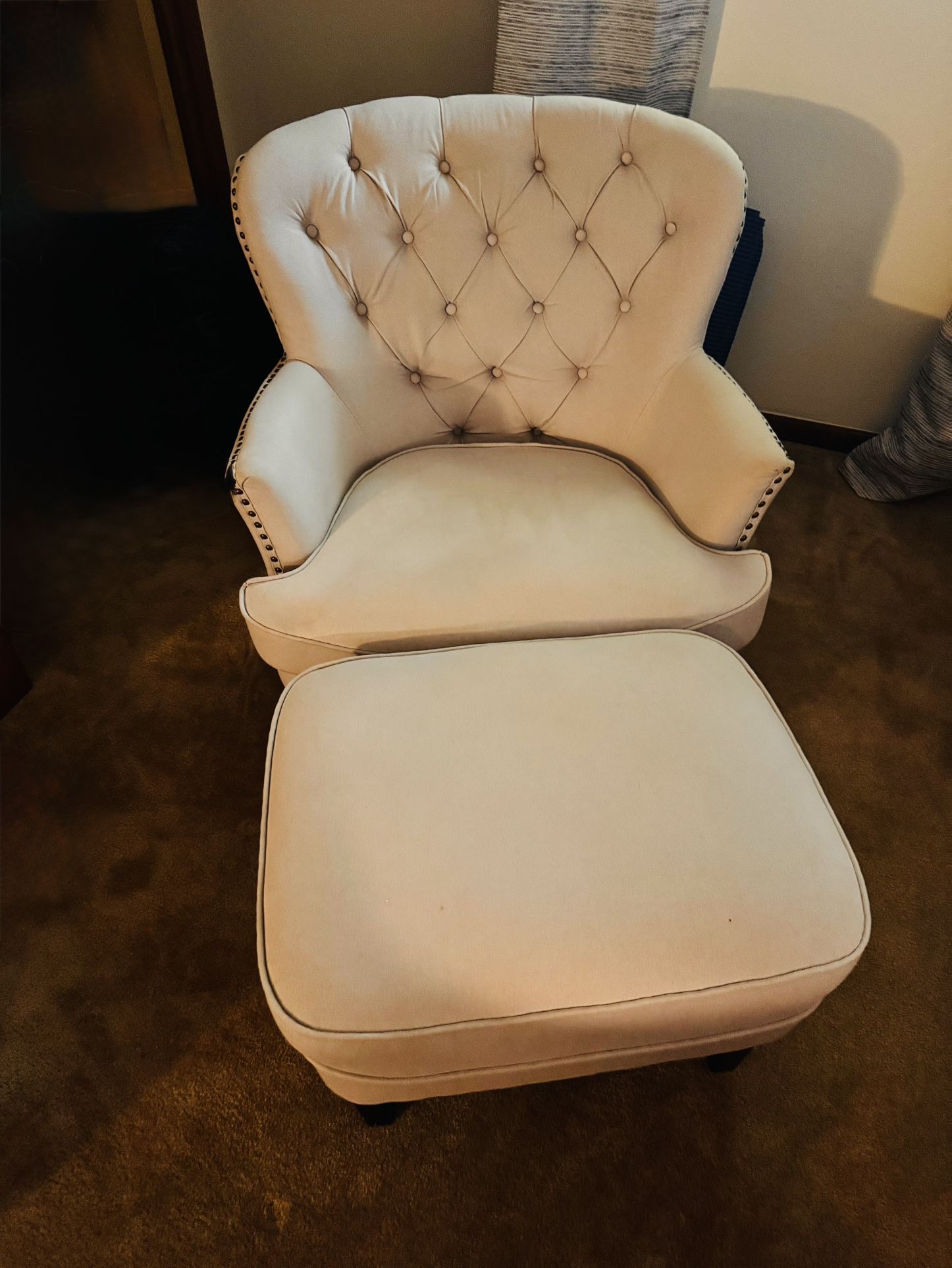 Chair And OTTOMAN - Club Chair