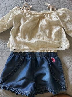 Little girl Romper size 7