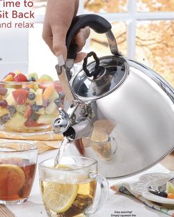 Princess house Herritage Whistling Kettle Tetera Princess House