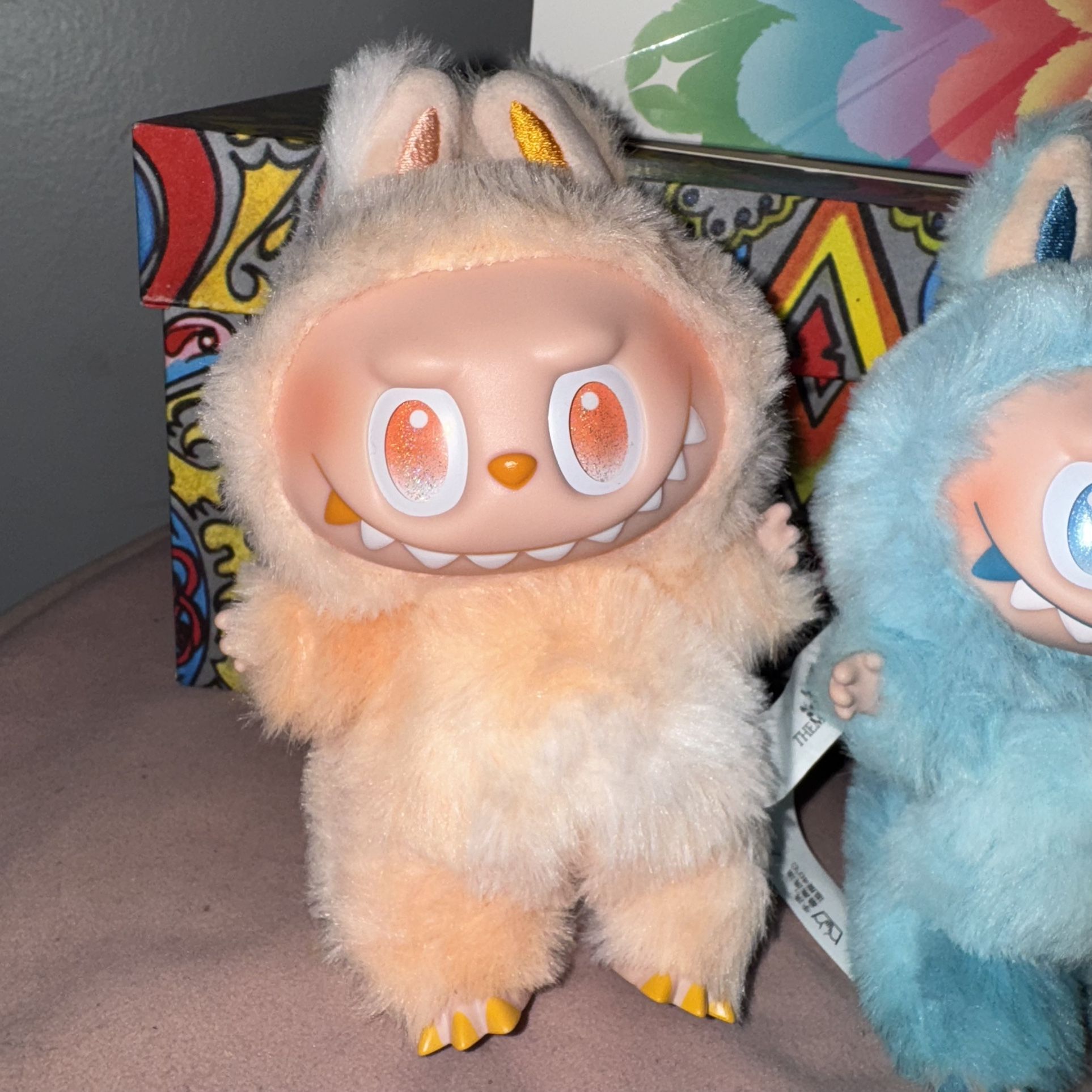Happiness 🧡 Big Into Energy Labubu V3