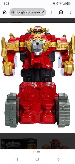 Lion Fire Fortress Zord toy