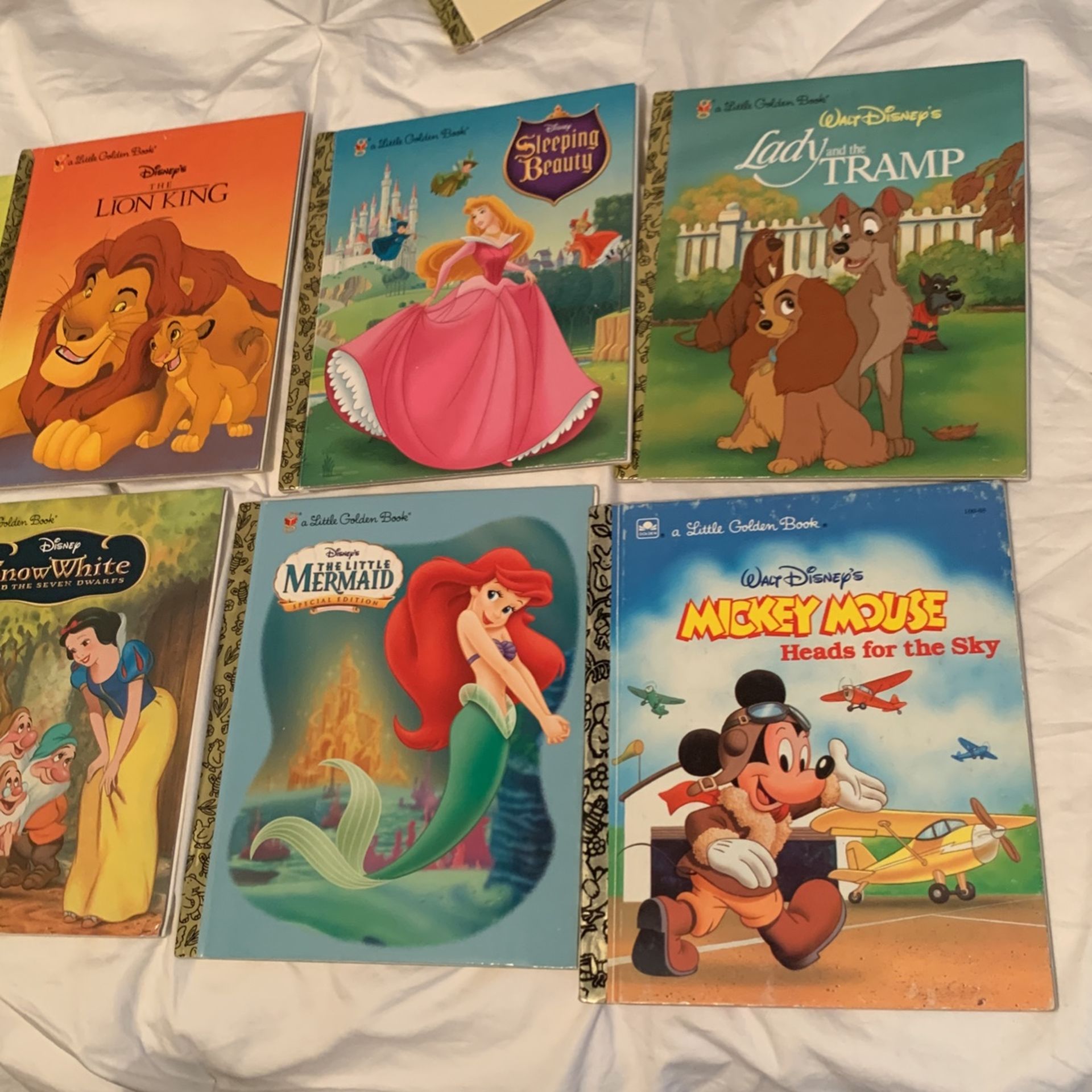 8 Little Golden Books