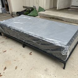 Twin Box Spring And Frame