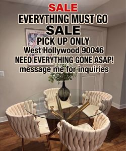 Everything must go sale