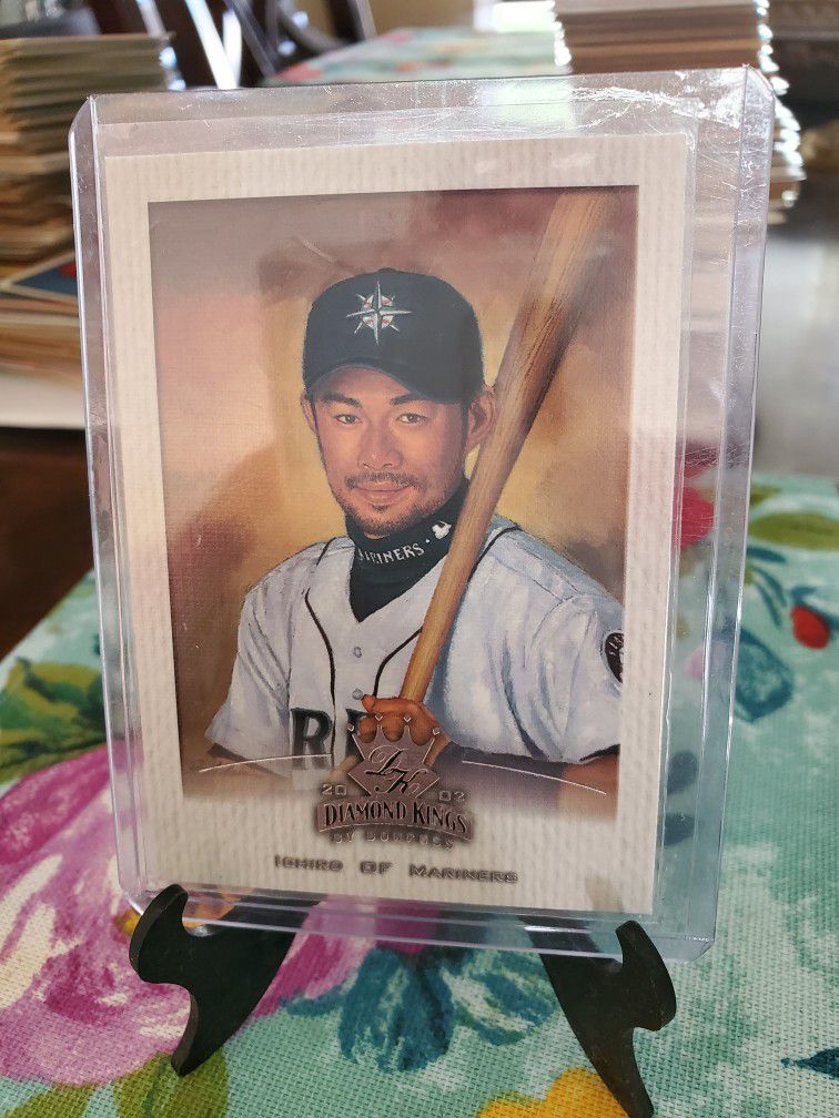 Ichiro Suzuki 2002 Donruss Diamond Kings Baseball Card