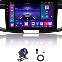 ASURE 10.1" Android 15 Car Stereo Radio for Accord 2013-2017 Base Version Sedan, 8-Core 4+64GB with Wireless CarPlay & Android Auto, DSP, 1280x800 Tou