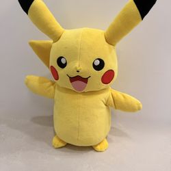 Pokemon Pikachu Interactive Plush Toy Lights Sounds Moving Cheeks Light Up